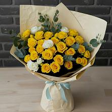 Букет цветов из:  Розы в Червлённой-Узловой