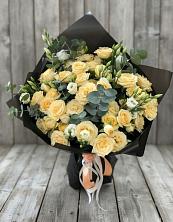 Букет цветов из:  Розы и Лизиантусы в Червлённой-Узловой