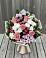 Букет цветов из: Альстромерии, Гвоздики, Розы и Хризантемы в Червлённой-Узловой
