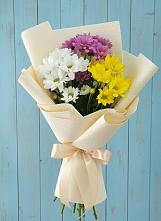 Букет цветов из:  Хризантемы в Червлённой-Узловой