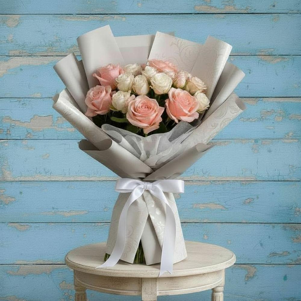 Букет цветов из: Розы в Червлённой-Узловой