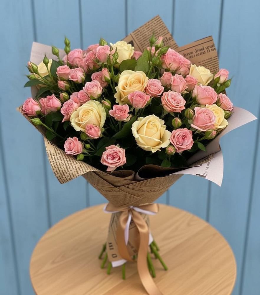 Букет цветов из: Розы в Червлённой-Узловой