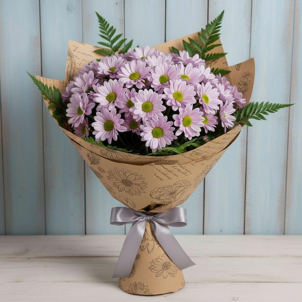 Букет цветов из: Хризантемы в Червлённой-Узловой