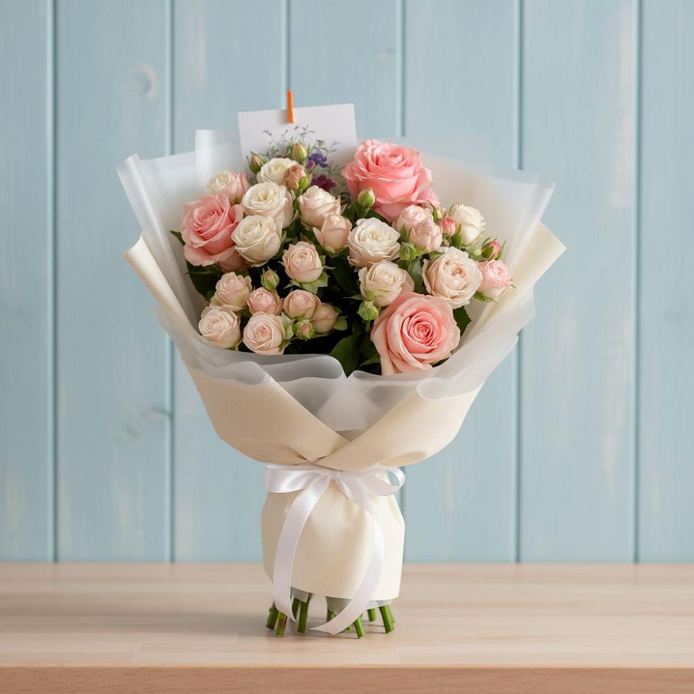 Букет цветов из: Розы в Червлённой-Узловой