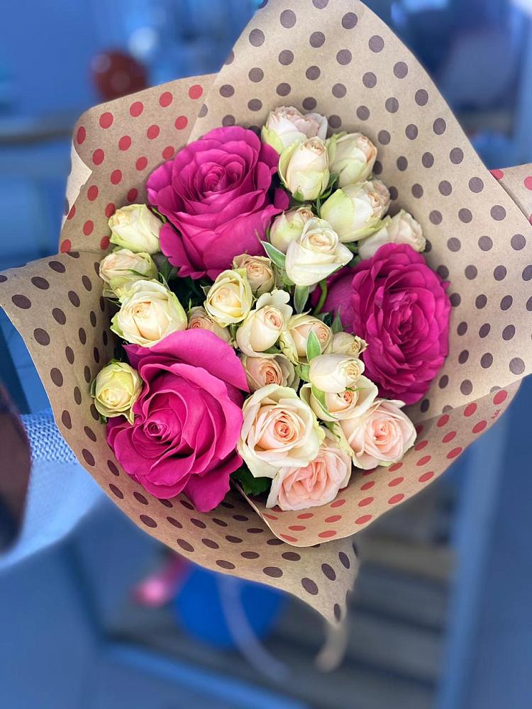 Букет цветов из: Розы в Червлённой-Узловой