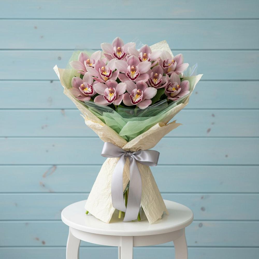 Букет цветов из: Орхидеи и Розы в Червлённой-Узловой