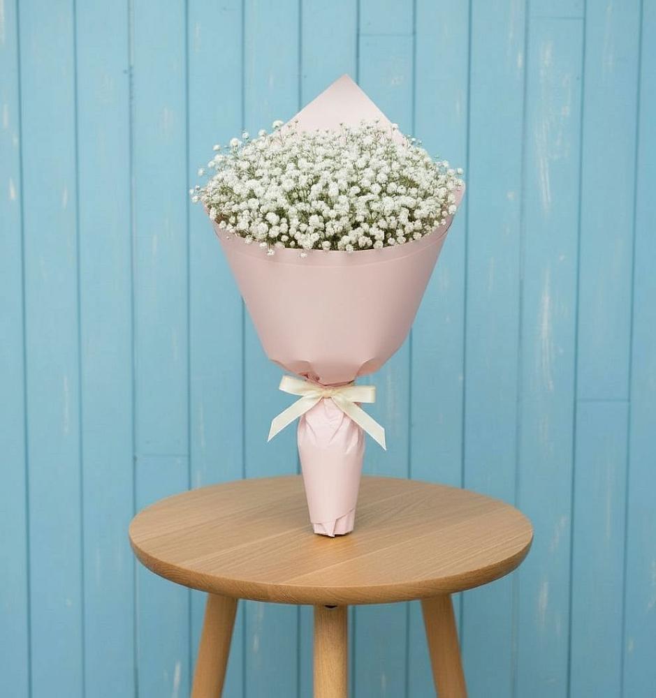 Букет цветов из: Гипсофила в Червлённой-Узловой