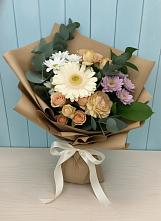 Букет цветов из:  Герберы и Хризантемы в Червлённой-Узловой