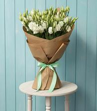 Букет цветов из:  Лизиантусы #REPLACE_PRED# Червлённой-Узловой