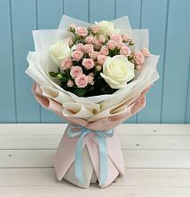 Букет цветов из:  Розы в Червлённой-Узловой