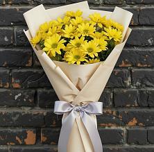 Букет цветов из:  Хризантемы в Червлённой-Узловой