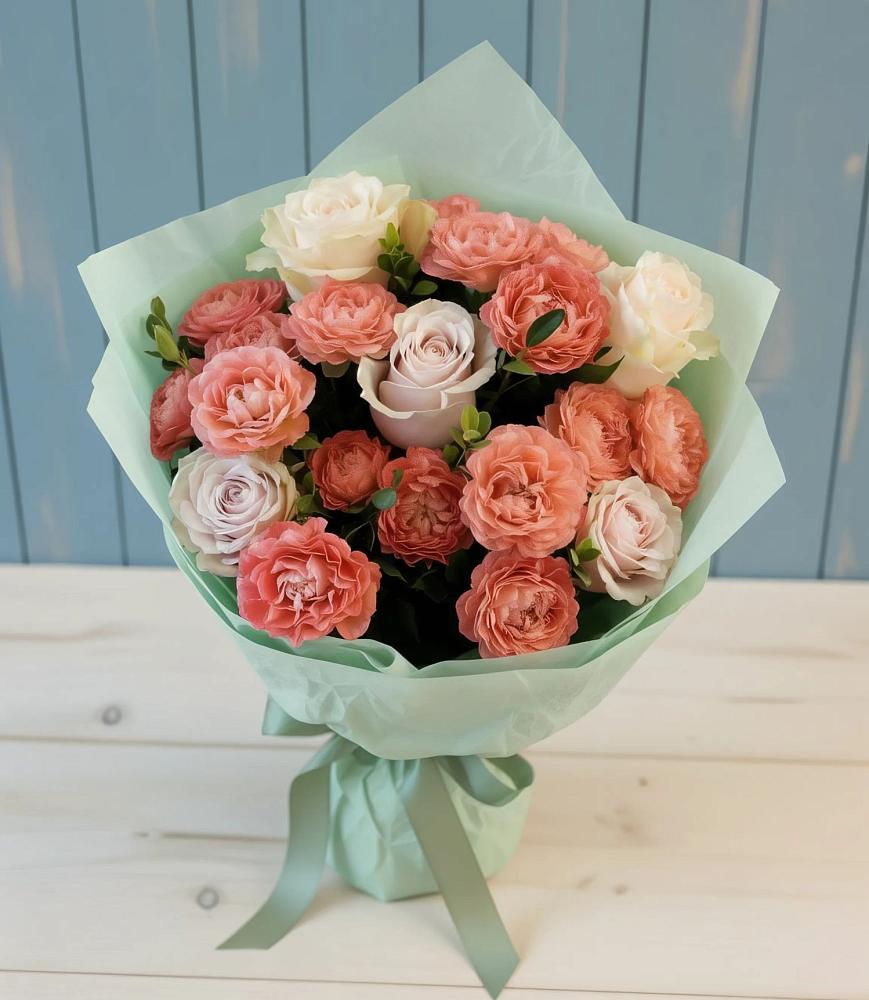 Букет цветов из: Розы в Червлённой-Узловой