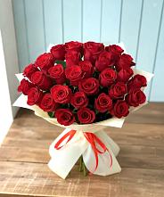 Букет 29 Красных роз в Червлённой-Узловой