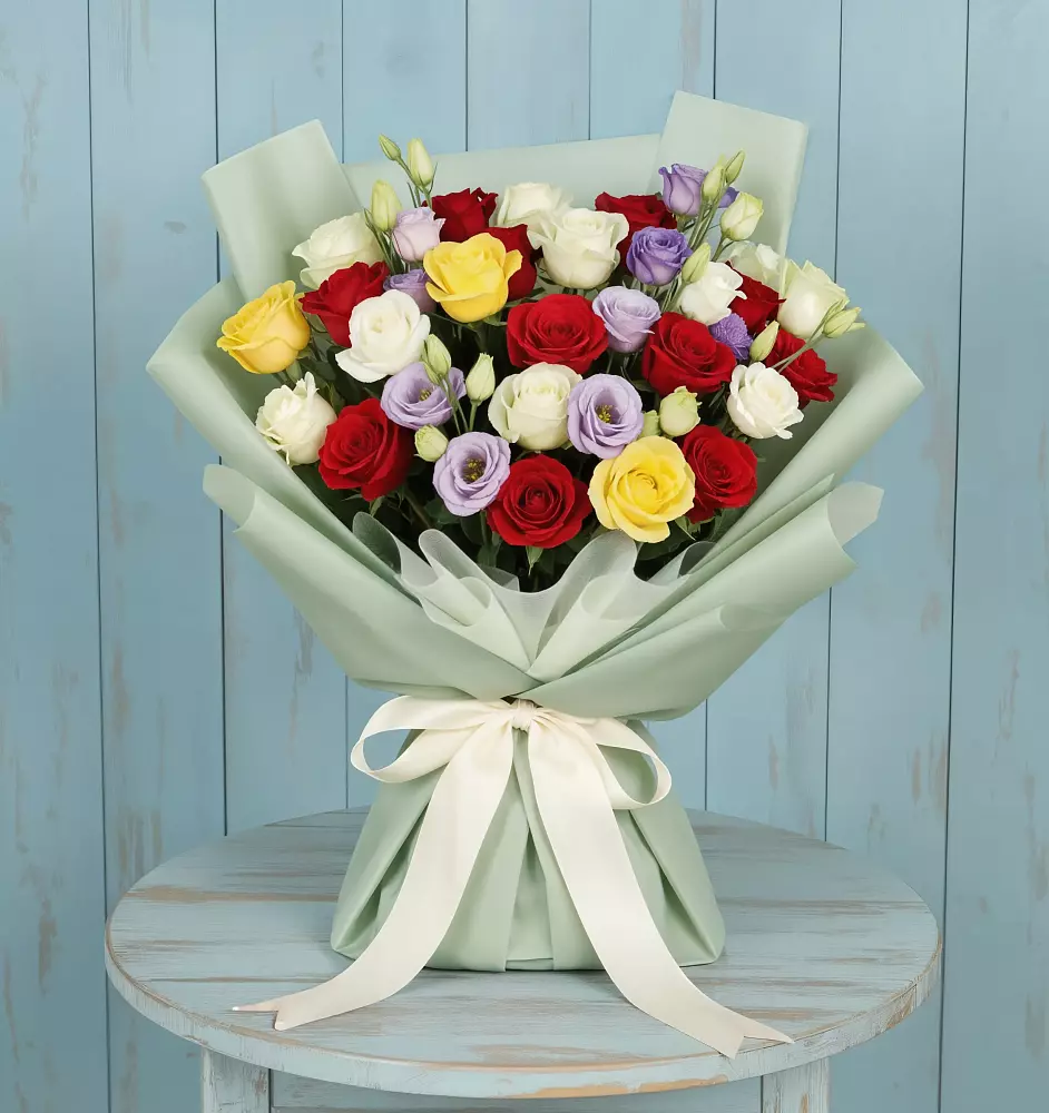 Букет цветов из: Розы в Червлённой-Узловой