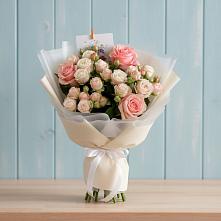 Букет цветов из:  Розы в Червлённой-Узловой