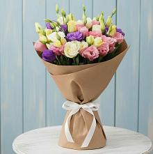 Букет цветов из:  Лизиантусы в Червлённой-Узловой