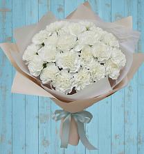 Букет цветов из:  Гвоздики #REPLACE_PRED# Червлённой-Узловой