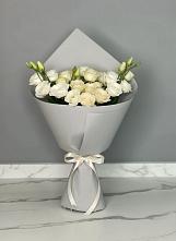 Букет цветов из:  Розы и Лизиантусы в Червлённой-Узловой