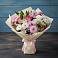 Букет цветов из: Хризантемы, Альстромерии и Розы в Червлённой-Узловой